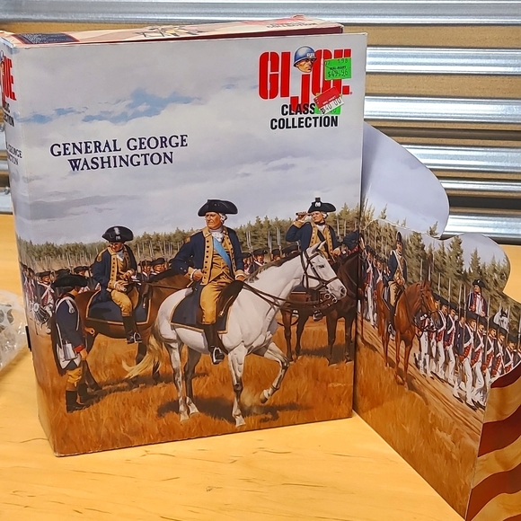 1998- HASBRO- G.I. Joe - General George Washington Figure Classic Collection - Picture 4 of 6